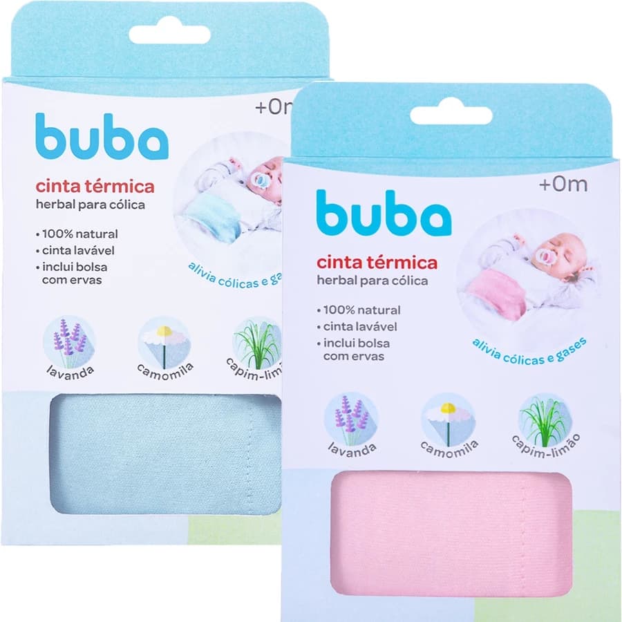 Cinta Térmica Herbal para Cólica Buba